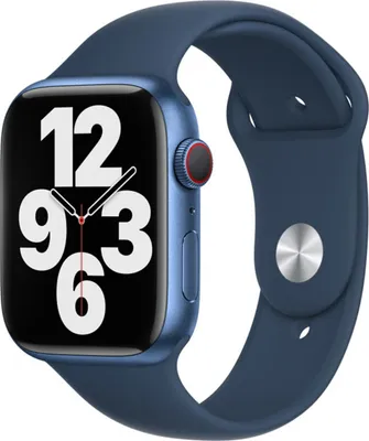 Produktbild von Apple MKUE3ZM/A, Band, Smartwatch, Blau, Apple, Apple Watch 38mm Apple Watch 40mm Apple Watch 41mm, Fluor-Elastomer