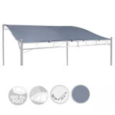 Obrázok produktu pre Náhradná plachta na prístrešok 300x250 cm GREY