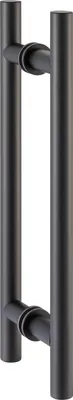 Immagine prodotto di Maniglia per porta KWS 8142, lunghezza 350 mm, alluminio nero opaco
