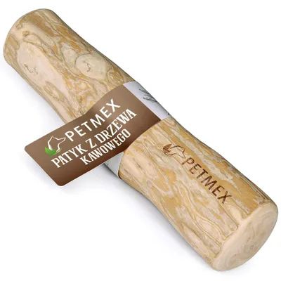 Produktbild von Natürlicher Hundekauknochen aus Kaffeebaumholz (Petmex Größe XL)