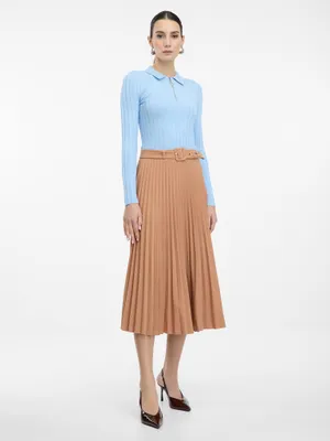 Produktbild von Orsay Hellbrauner Damen-Midirock 40