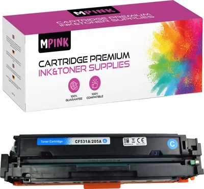 Produktbild von Toner do HP CF531A/205A Cyan LaserJet Pro M154nw M180fndw M181fw
