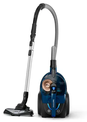 Produktbild von Philips PowerPro Expert Beutelloser Staubsauger, Turbobürste, 99.9 % Staubaufnahme, 900 W, Blau (FC9745/09)
