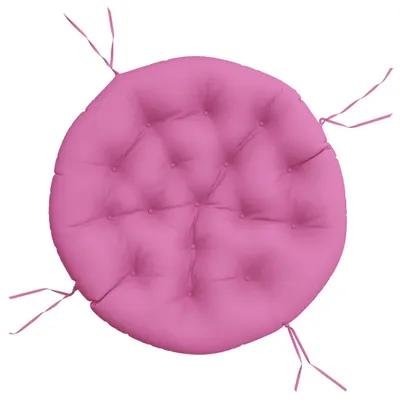 Immagine prodotto di vidaXL Cuscino rotondo rosa Ø 100x11 cm Tessuto Oxford