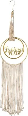 Produktbild von Dekohänger - Lieblingsplatz - gold/creme - ca. 27 x 73 cm