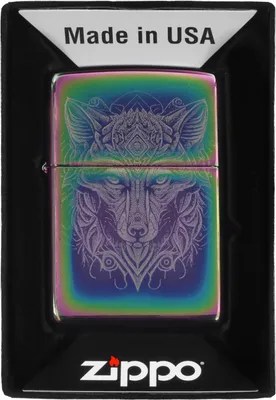 Produktbild von Feuerzeuge ZIPPO WOLF DESIGN 60007190