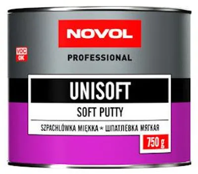 Produktbild von Novol UNISOFT – Universal Weichspachtel Feinspachtel 750 g mit Härter