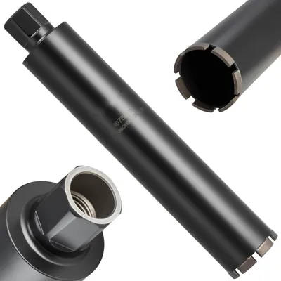 Immagine prodotto di diamantata - Carotatrice ad acqua - Ø 76 mm - Profondità di foratura 356 mm - Attacco 31,75 mm, filettatura interna a 7 filetti - Per cemento armato, mattoni, muratura - Tecnologia di saldatura ad alta precisione