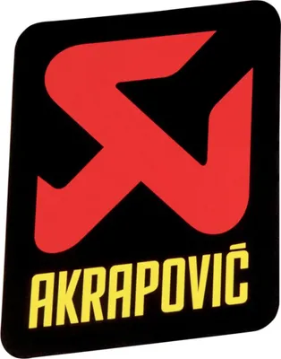 Zdjęcie produktu dla Naklejka Akrapovic 95x90 mm - P-VST1AL