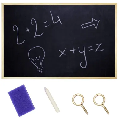 Productafbeelding van Creative Home 80 x 60 cm Krijt-bord Schoolbord Kennisgeving