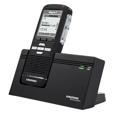 Produktbild von GRUNDIG Digta 7 Diktiergerät: Professionelles Set für höchste Ansprüche