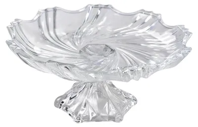 Produktbild von Clayre & Eef Obstschale Ø 23x11 cm Transparant Glas