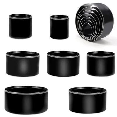Productafbeelding van Lochstanzer set, 7 stuks, rond, diameter 20-50 mm, koolstofstaal