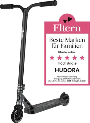 Produktbild von Stunt Scooter 360 Pro, anthrazit - Trick Roller ABEC 9 Kugellager - Kinder ab 6 Jahre - bis zu 100 Kg