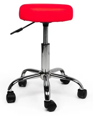 Produktbild von Ergonomisch Rollhocker Rot