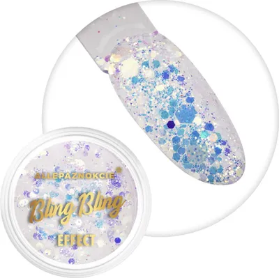 Image de Bling Bling Effet Poudre pour ongles Allepaznokcie 1 g No. 10