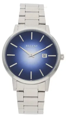 Produktbild von Regent Herrenarmbanduhr 03P38CB02-A Edelstahl, Analog, Quarz