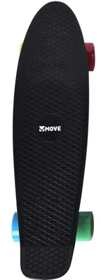 Obrázek produktu pro Move Skateboard 22" Old School Retro Board Black