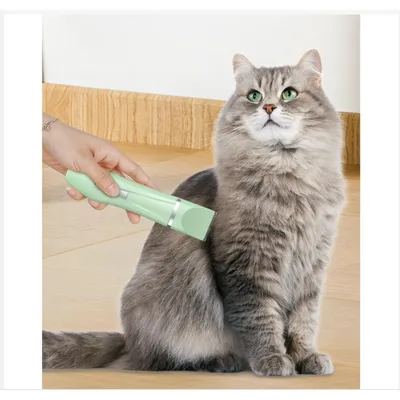 Image de INF Tondeuse sans fil pour animaux de compagnie - Faible bruit, facile à nettoyer Vert