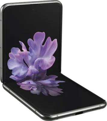Image de Samsung Galaxy Z Flip 5G 256 GB Dual-Sim Mirror Grey Wie Neu