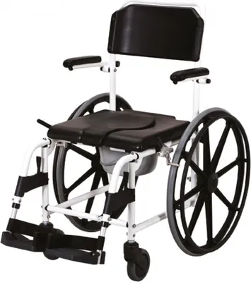 Produktbild von DTR 24"Duschtoilettenrollstuhl mit Toiletteneimer