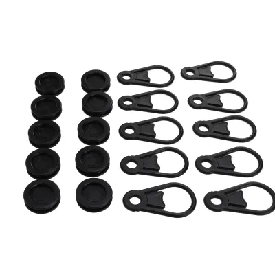 Image de Clip pour tente de camping extérieur,Clip pour corde à vent d'auvent,Clip plastique pour corde à tirer,Clip pour bâche extérieure,Pinces pour corde à vent de tente,Clip pour tente d'alpinisme