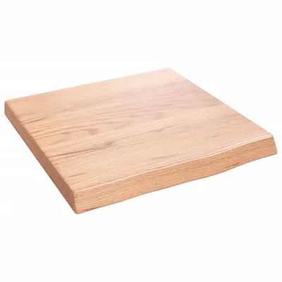 Immagine prodotto di Piano Bagno Marrone 40x40x(2-4) cm Legno Massello Trattato