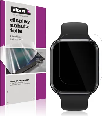 Produktbild von 2x Schutzfolie für OPPO Watch 3 klar Displayschutzfolie Folie Display Schutz dipos