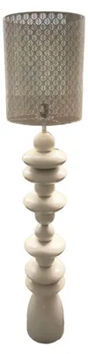 Immagine prodotto di Mauro Ferretti Lampada da terra Seoul Tortora, Ø33x160 cm