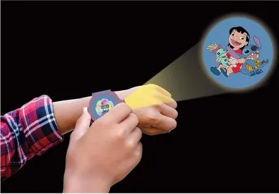 Obrázek produktu pro Stitch digitální projektorové hodiny s budíkem a nočním světlem