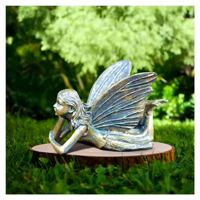 Produktbild von Fairy Garten Figuren aus Kunstharz, Gartenornamente, Statuen, Dekoration, Zwerge