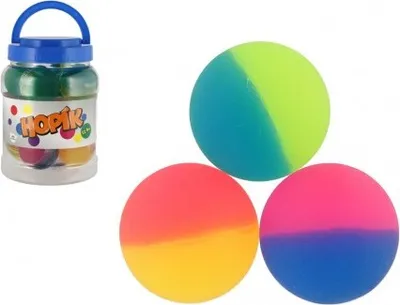 Produktbild von Regenbogenfarbener Ball, 6 cm - Farbmischung