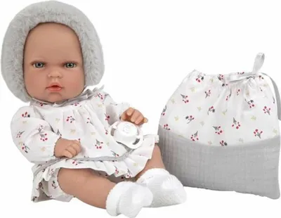 Produktbild von Baby-Puppe Arias Elegance 30 cm Grau