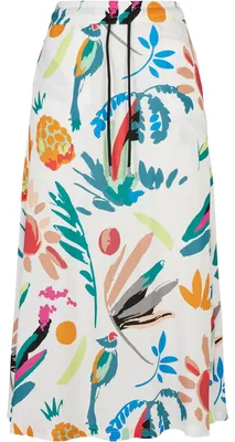 Image de Urban Classics - Jupe midi pour femmes TN1641 (5XL) (couleur sable clair)