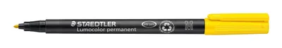Image de Staedtler® 317-1 Stylo fin universel Lumocolor® - permanent, M, jaune