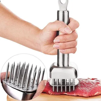 Produktbild von Edelstahl Fleischwolf Schlagmühle für Steak Huhn Schwein, spülmaschinenfest