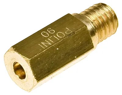 Obrázek produktu pro Hlavní tryska Polini, průměr 88 mm, otvor 1,00 mm, pro karburátory Keihin PWK a Polini CP