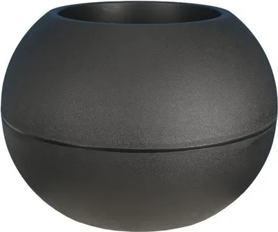 Produktbild von RIVIERA - Kugelblumentopf - D40 - schwarz