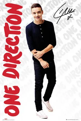 Image de One Direction - Poster - Liam Logo + 1 sur-poster de taille 61x91,5cm