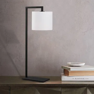 Image de Opviq, profil- Profil OPV, Blanc,Noir, lampes de bureau, 27 x 20 cm, CORPS ACIER
