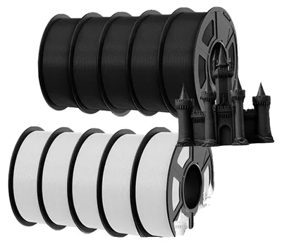 Productafbeelding van 3D-printerfilament, PLA Meta, milieuvriendelijk materiaal, PLA mat - GY-11KG