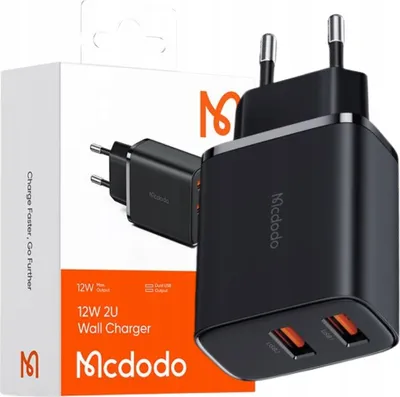 Image de Mcdodo Petit Chargeur Universel De Téléphone Alimentation 2X Usb 12W