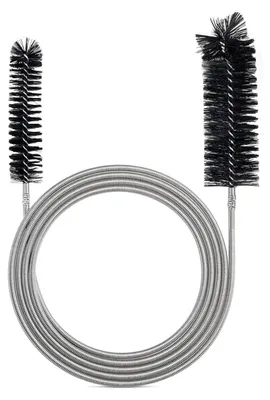 Produktbild von Abflussbürste Lange 200 cm Rohrreinigung Spiralschlauch Bürste Rohrreinigungsbürste Abflussreiniger Spiralbürste Flexible Abflussbürste für Rohre Schmales Abflussloch Schwarz