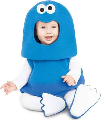 Obrázek produktu pro Mom Balloon Krümelmonster Baby Custom Blau 7-12 měsíců Blau 7-12 měsíců