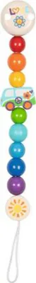 Produktbild von Goki Schnullerkette multicolor - Baby Spielzeug Zubehör