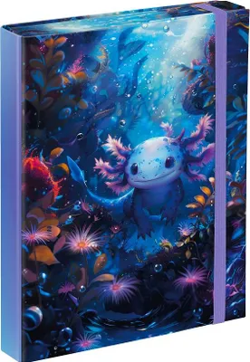 Obrázek produktu pro BAAGL Desky na školní sešity A5 Axolotl