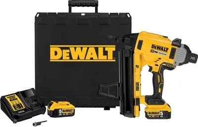 Zdjęcie produktu dla DeWALT DCN890P2-QW, Gwoździarka, Magazyn kątowy, Czarny, Żółty, 1,3 cm, 5,7 cm, 2,6 mm