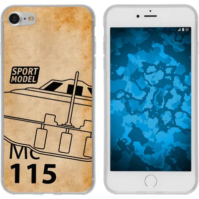 Produktbild von PhoneNatic Case kompatibel mit Apple iPhone 7 / 8 / SE 2020 Silikon-Hülle Space U.F.O. M1
