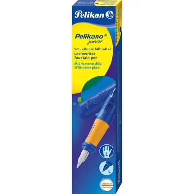 Zdjęcie produktu dla Pelikan Junior P68, Niebieski, System napełniania nabojem, Leworęczny, 1 szt.