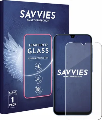 Produktbild von Savvies Schutzglas für Samsung Galaxy A15 / 5G Displayschutz 9H Glas klar transparent